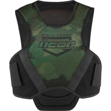 ICON Field Armor Softcore* Vest - Green Camo - 3XL/4XL 2702-0280