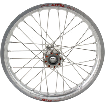 EXCEL Wheel Assembly - Pro Series - 32 Spoke - Rear - Silver Hub/Rim - 19x1.85 2R7CS40