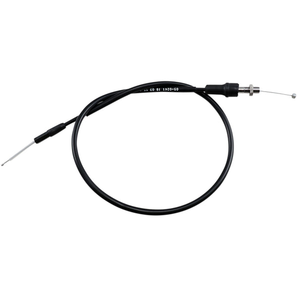 MOTION PRO Black Vinyl Throttle Cable - Pull - Yamaha 05-0241 by Motion Pro