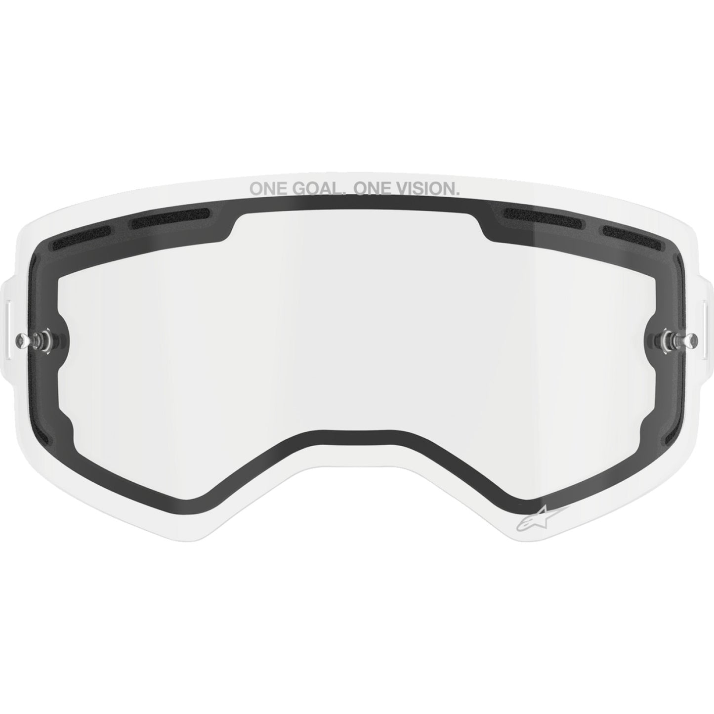 Alpinestars Supertech Lens - Dual - Clear 9100425-016 | Goggles Parts & Accessories