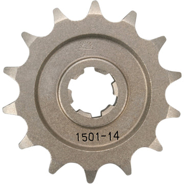JT SPROCKETS Countershaft Sprocket - 14 Tooth JTF1501.14 by JT Countershaft Sprockets Steel