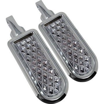 Covingtons Footpegs - Diamondback - Chrome C3043-C