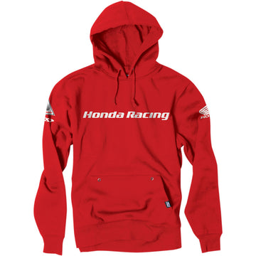 FACTORY EFFEX Honda Racing Pullover Hoodie - Red - Medium 16-88370