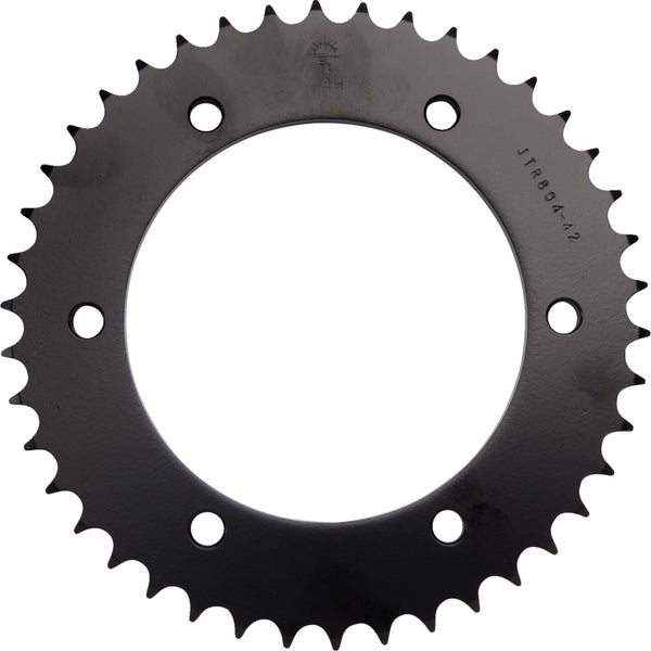 JT SPROCKETS Rear Sprocket - 42 Tooth - DR100 JTR804.42 by JT Rear Sprockets Steel Type