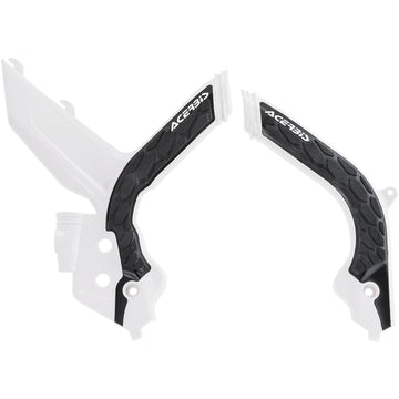Acerbis X-Grip Frame Guards - White/Black - KTM 2783151035