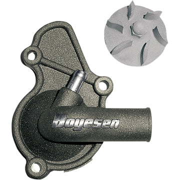 BOYESEN Impeller/Waterpump Cover - Magnesium - Suzuki WPK-26M