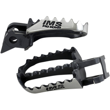 IMS PRODUCTS INC. Pro-Series Footpegs - Black 293112-4