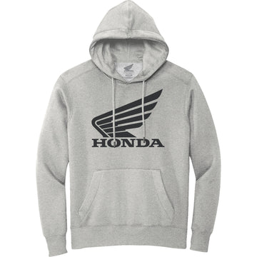 Honda Apparel Honda Wing Hoodie - Gray/Black - 2XL NP21S-S3028-2X | Sweats Mens