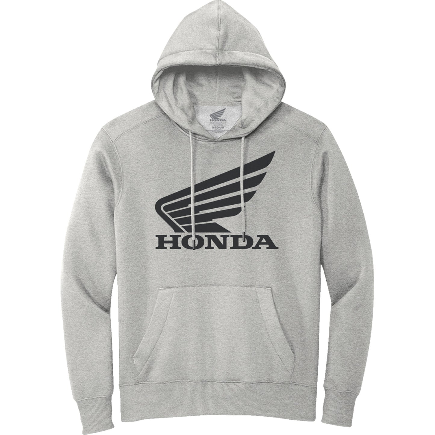 Honda Apparel Honda Wing Hoodie - Gray/Black - Medium NP21S-S3028-M | Sweats Mens
