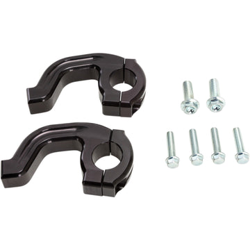 Moose Racing Handguard Clamp - Contour - 7/8" - Black 50-232B