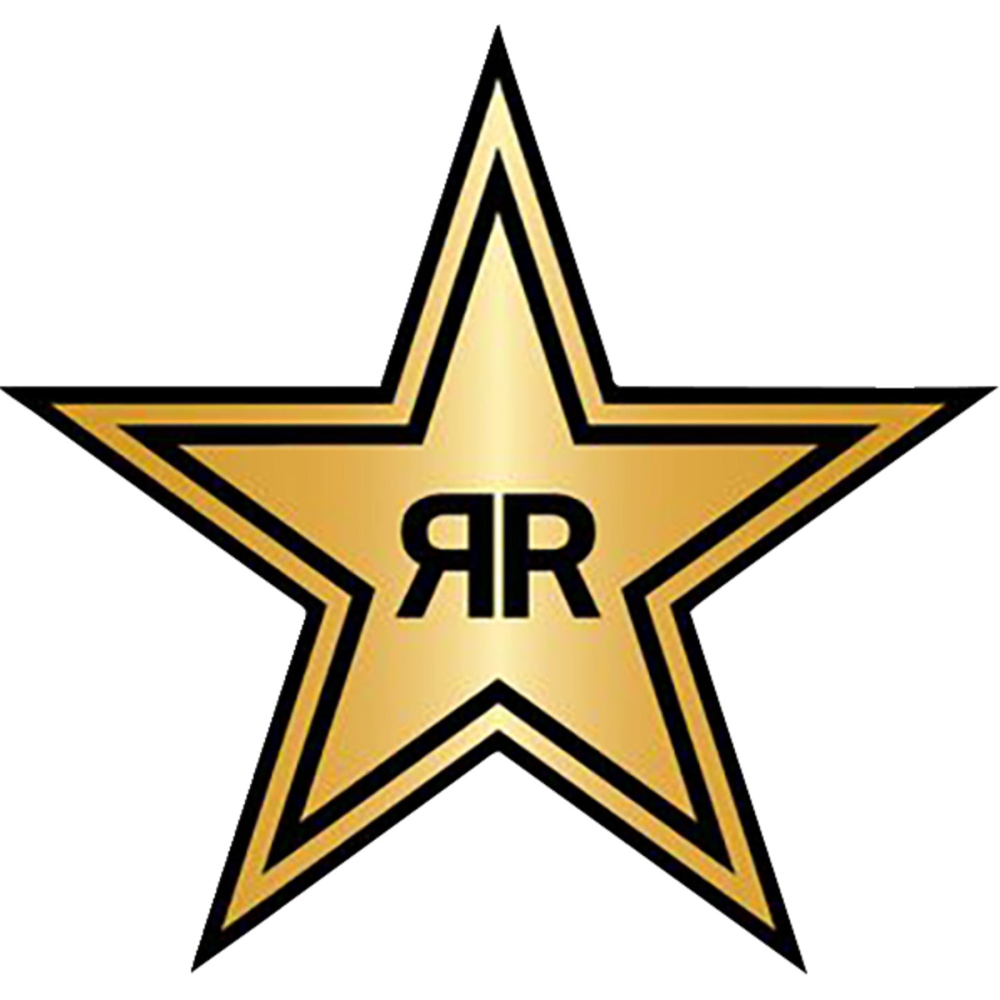 FACTORY EFFEX Logo Decals - Rockstar Star - 5 pack 28-90000