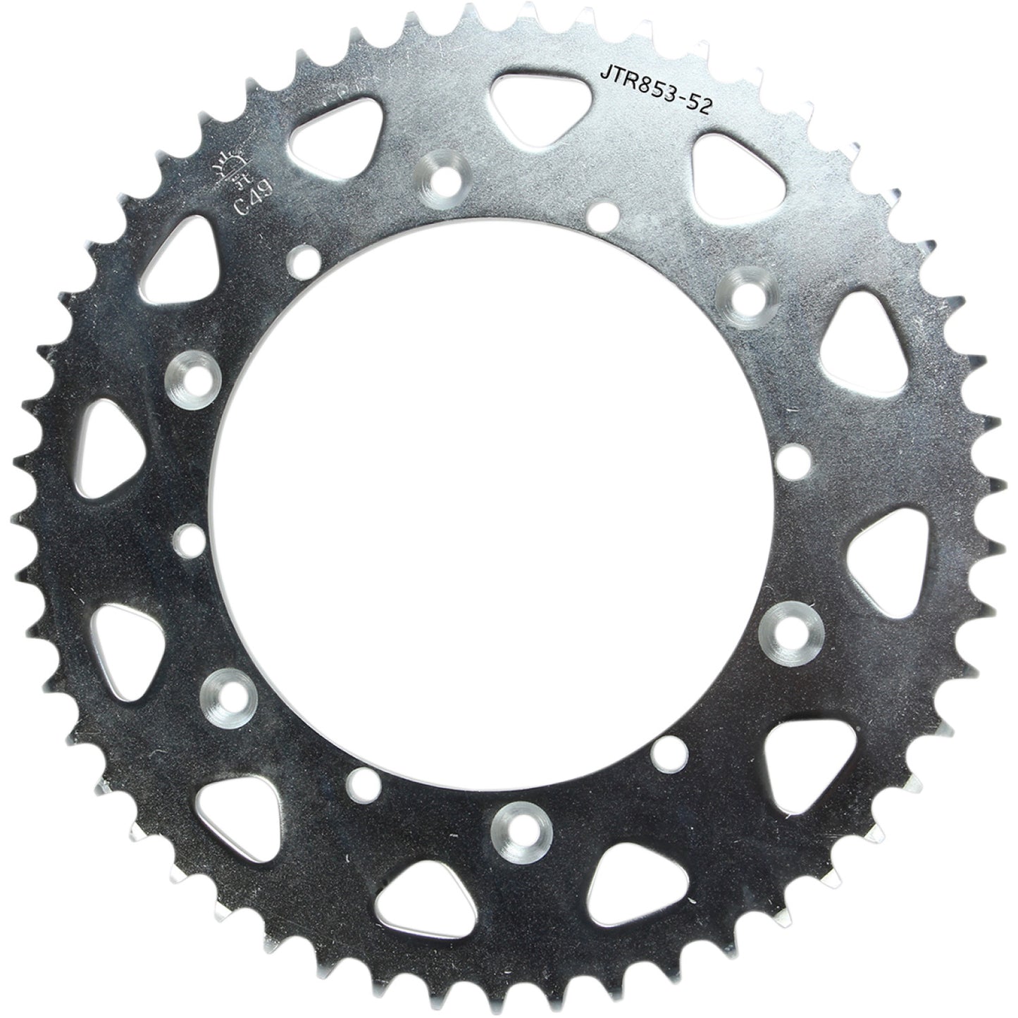JT SPROCKETS Sprocket - Rear - Yamaha - 52-Tooth JTR853.52 by JT Rear Sprockets Steel Type
