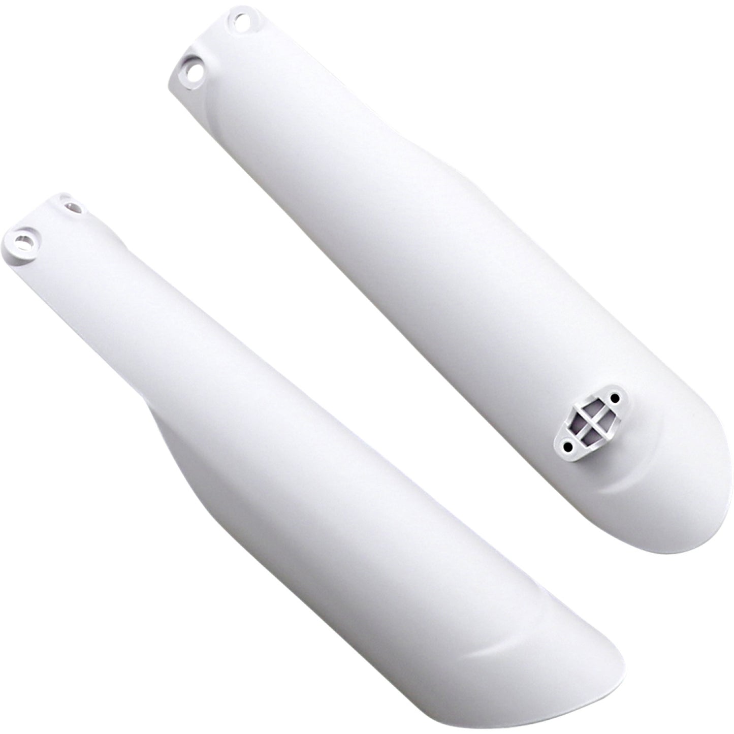 Acerbis Lower Fork Covers for Inverted Forks - White 2401260002