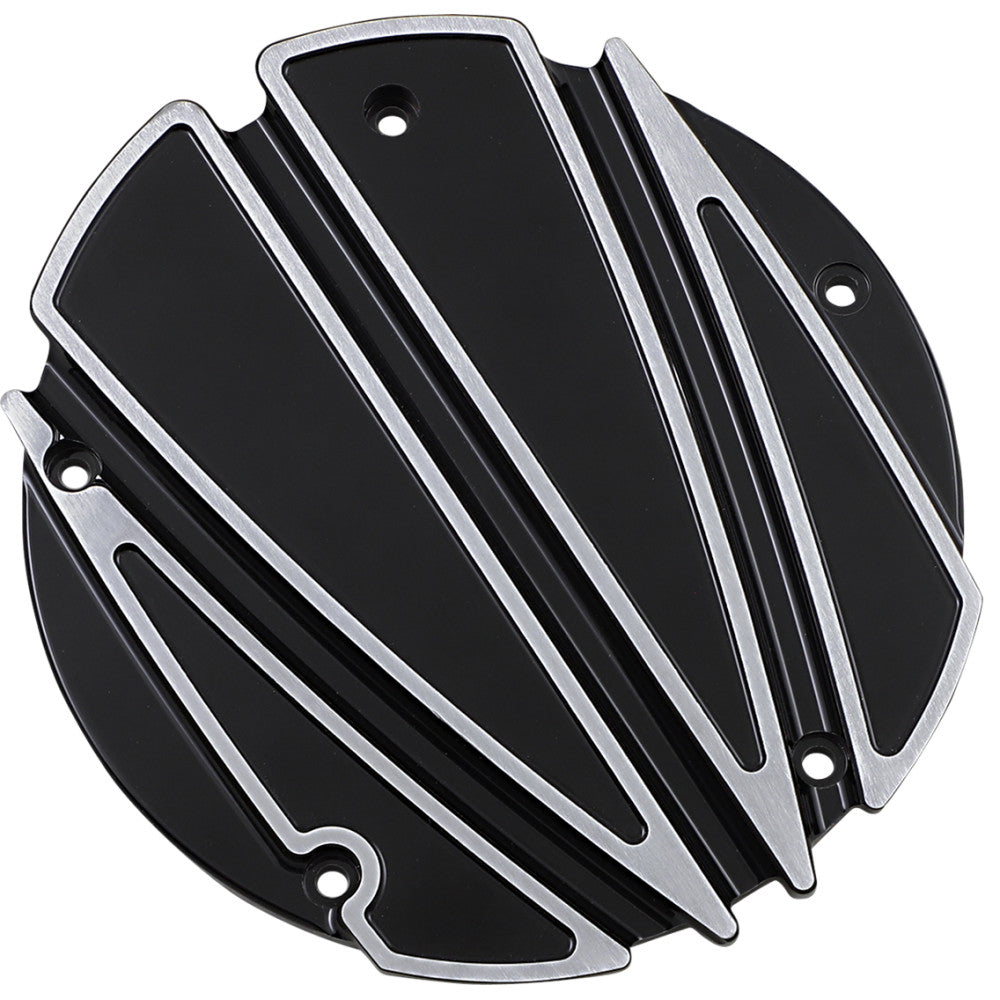 Covingtons Derby Cover - Ripper - 5 Hole - Black - Touring/Trike C1875-B