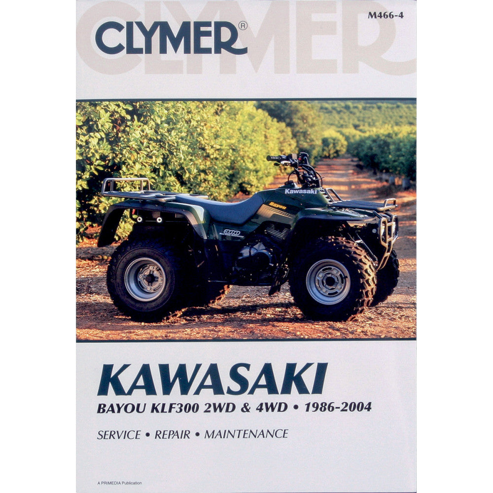 CLYMER Manual - Kawasaki - KLF300 Bayou CM4664