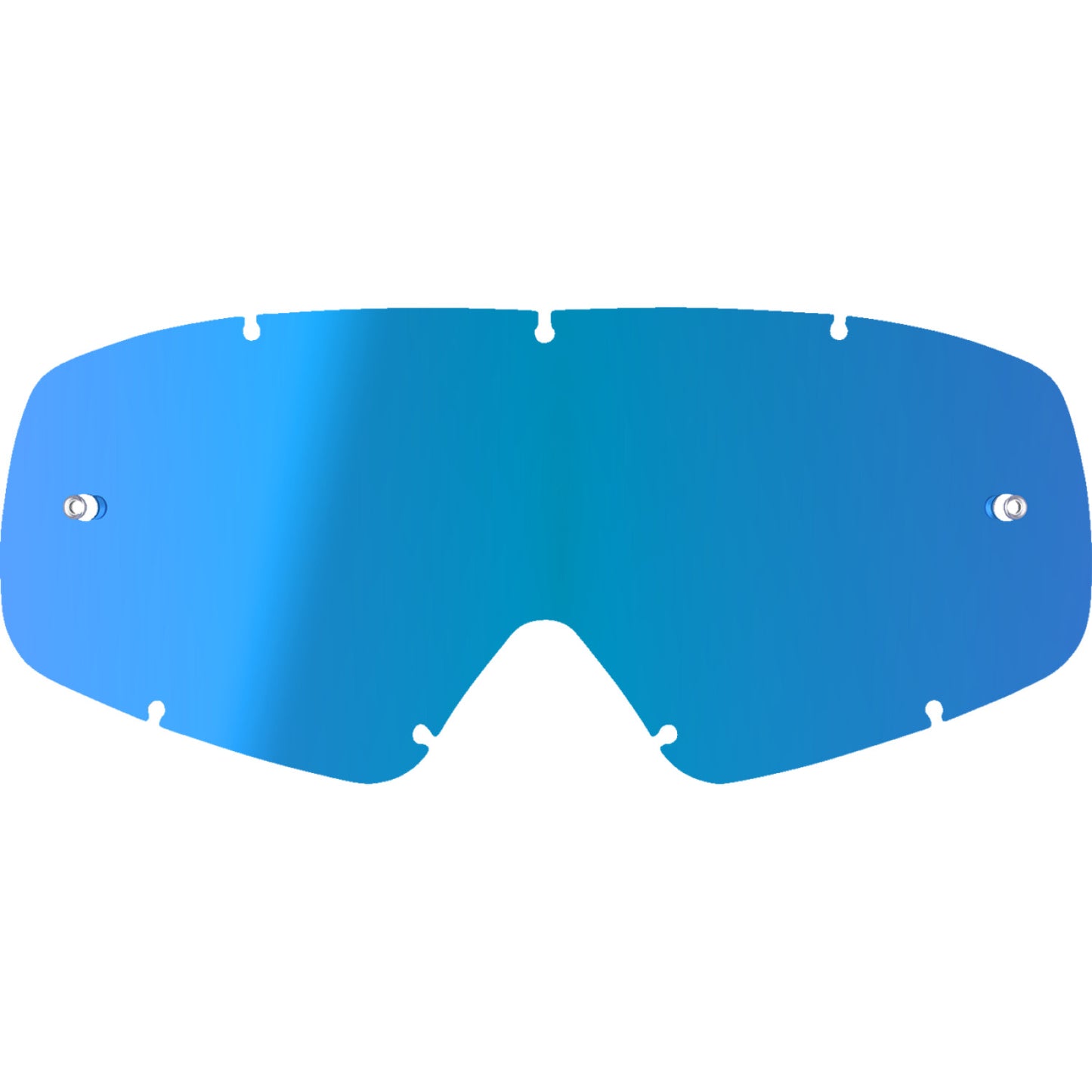 Alpinestars Youth Vision Lens - Blue Mirror 9140325-7273 | Goggles Parts & Accessories