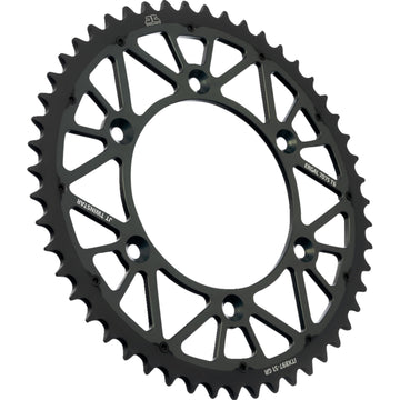 JT SPROCKETS Steel Rear Sprocket - Graphite - 51 Tooth JTX897.51GR by JT Rear Sprockets Steel Type