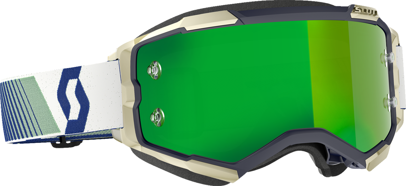 Scott Fury Goggle - Blue/Green - Green Chrome Works Lens 272828-1413279