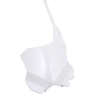 Acerbis Front Number Plate - White 2449390002