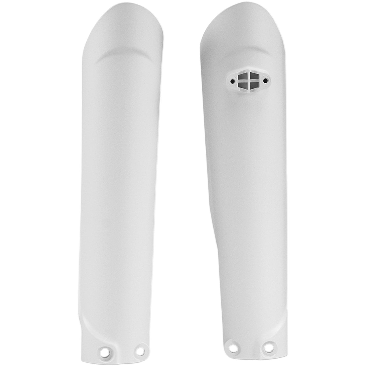 Acerbis Lower Fork Covers for Inverted Forks - White 2401266811