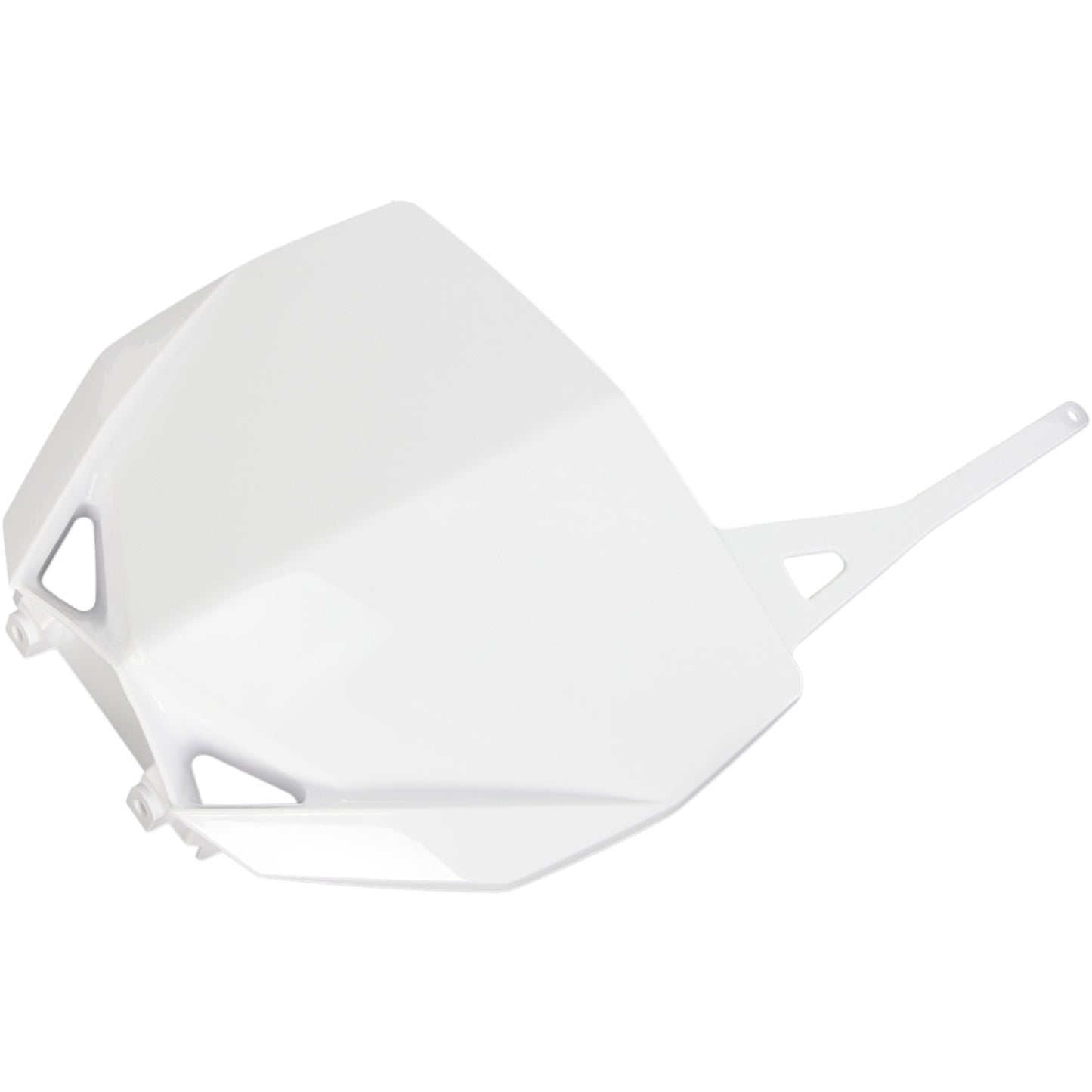 Acerbis Front Number Plate - White 2403030002