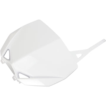 Acerbis Front Number Plate - White 2403030002