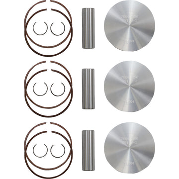 WOSSNER Piston Kit - 66.87 mm - Arctic Cat K7006D050-3
