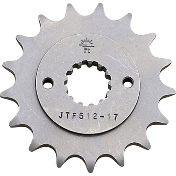 JT SPROCKETS Counter Shaft Sprocket - 17-Tooth JTF512.17 by JT Countershaft Sprockets Steel