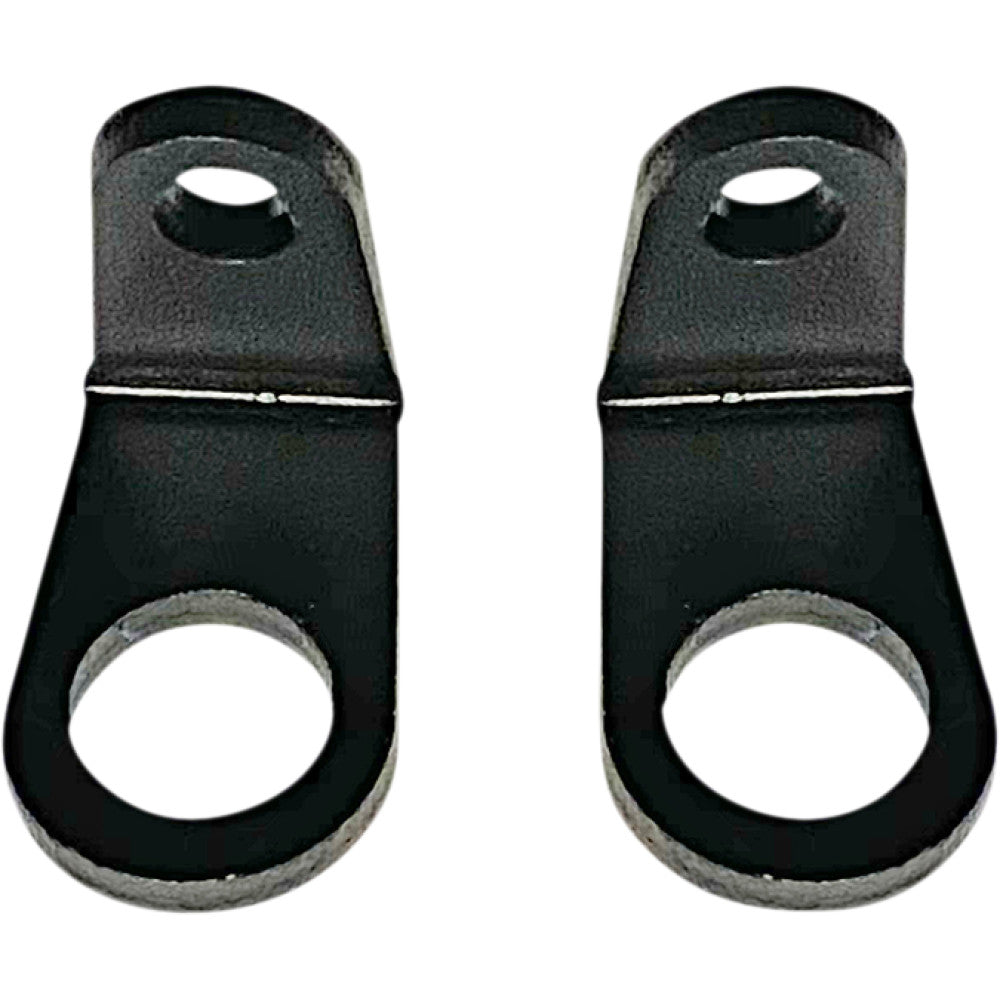 Custom Dynamics Mount - Micro Turn Signal - L-Bracket - Black CD-MICRO-LB