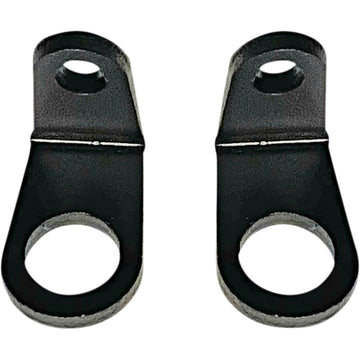 Custom Dynamics Mount - Micro Turn Signal - L-Bracket - Black CD-MICRO-LB