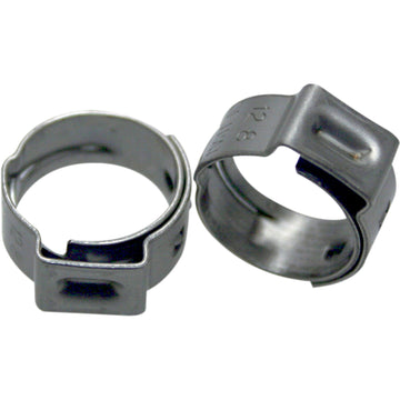 Motion Pro Ear Clamps - Fuel Line - Stepless - 10.3-12.8 mm - 10 Pack 12-0075