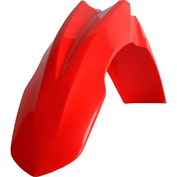 POLISPORT Fender - Front - OEM Red - CRF 250R/450R 8572700001 by Polisport