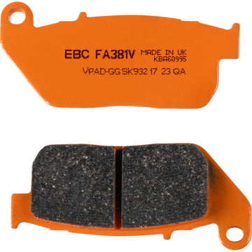 EBC Brake Pads - Sportster - FA381V FA381V | Brake Pads Sintered Metal