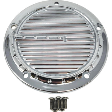 Covingtons Derby Cover - Dimpled - 5-Hole - Chrome - Softail C1973-C