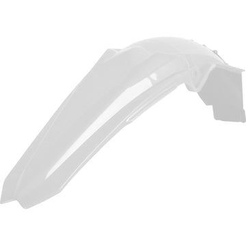POLISPORT Fender - Rear - OEM White - YZ 450F 8578900001 by Polisport