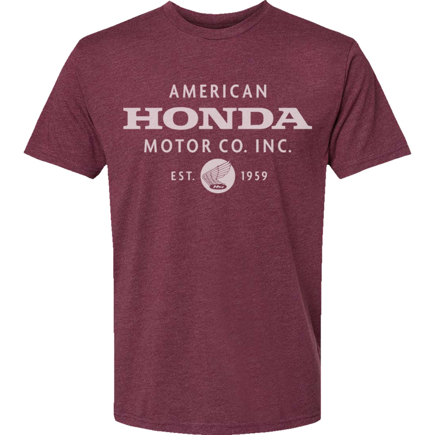 Honda Apparel Honda Motor Company T-Shirt - Maroon - 2XL NP21S-M3022-2X | T Shirts Mens