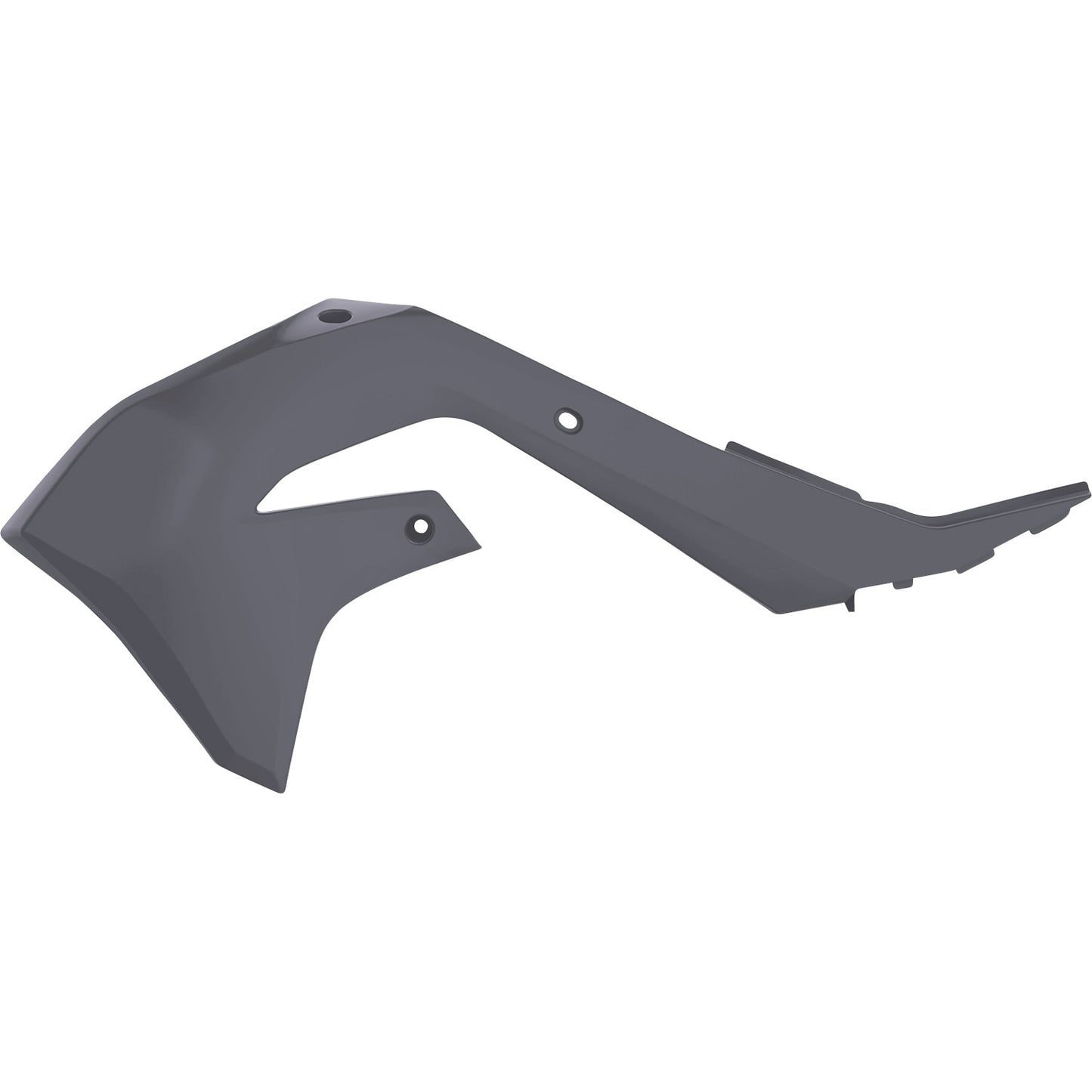 POLISPORT Radiator Cover - Gray - KX 450F 8423400004 by Polisport