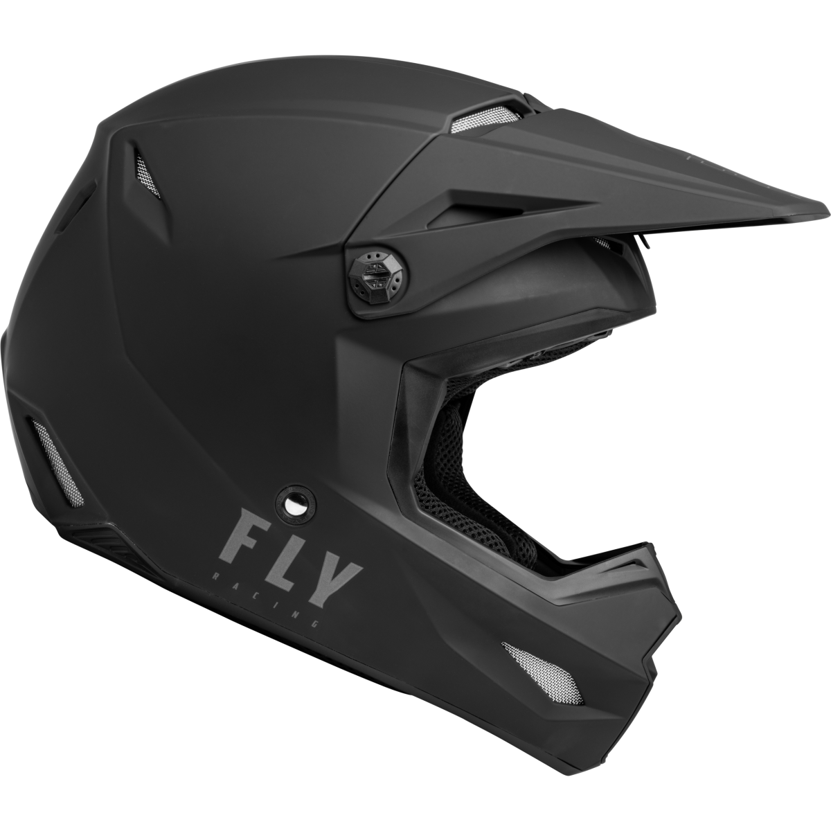 Fly Kinetic Solid Helmet Mate Black - Large