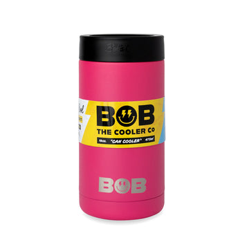 BOBs 16Oz Standard Double Wall Vacuum Insulated Can Cooler by BOB The Cooler Co