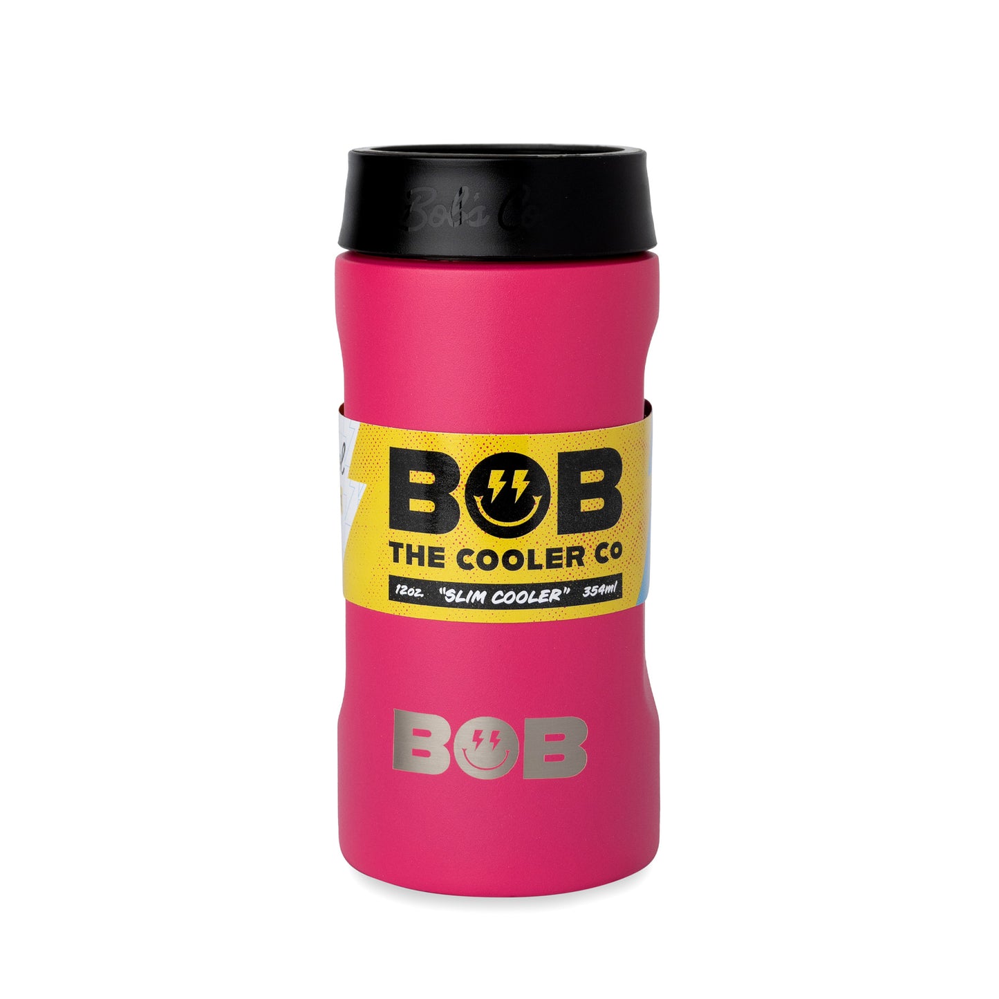 BOBs 12Oz Slim Double Wall Vacuum Insulated Can Cooler