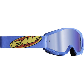 FMF PowerCore Goggles - Core - Cyan - Blue Mirror F-50051-00004