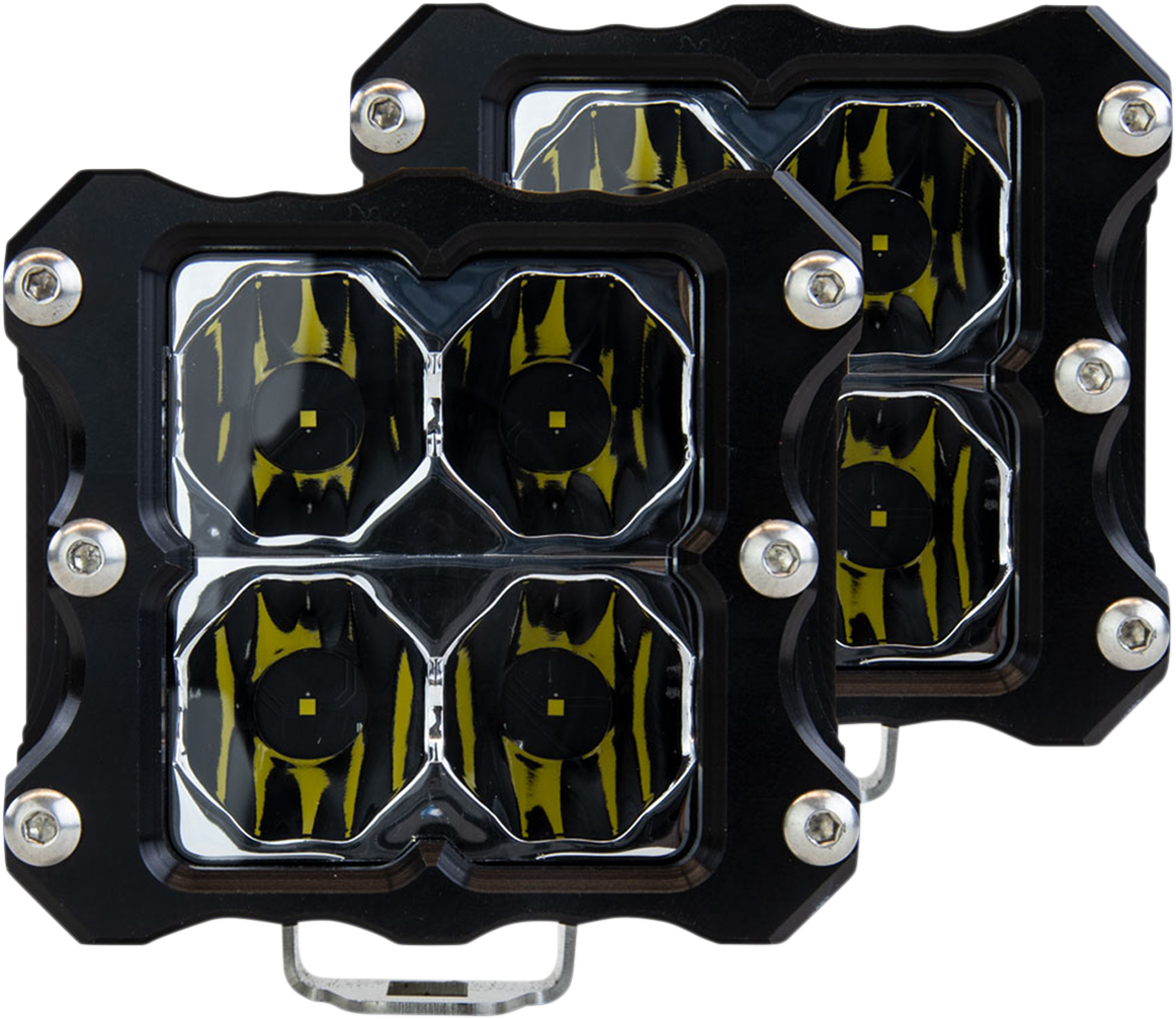 Heretic LED Quattro Light - Flood - Pair 52207