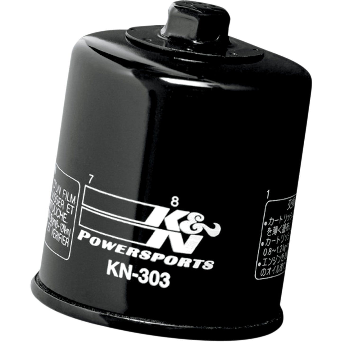 K & N Performance Oil Filter - Bimota/Honda/Kawasaki/Polaris/Yamaha KN-303