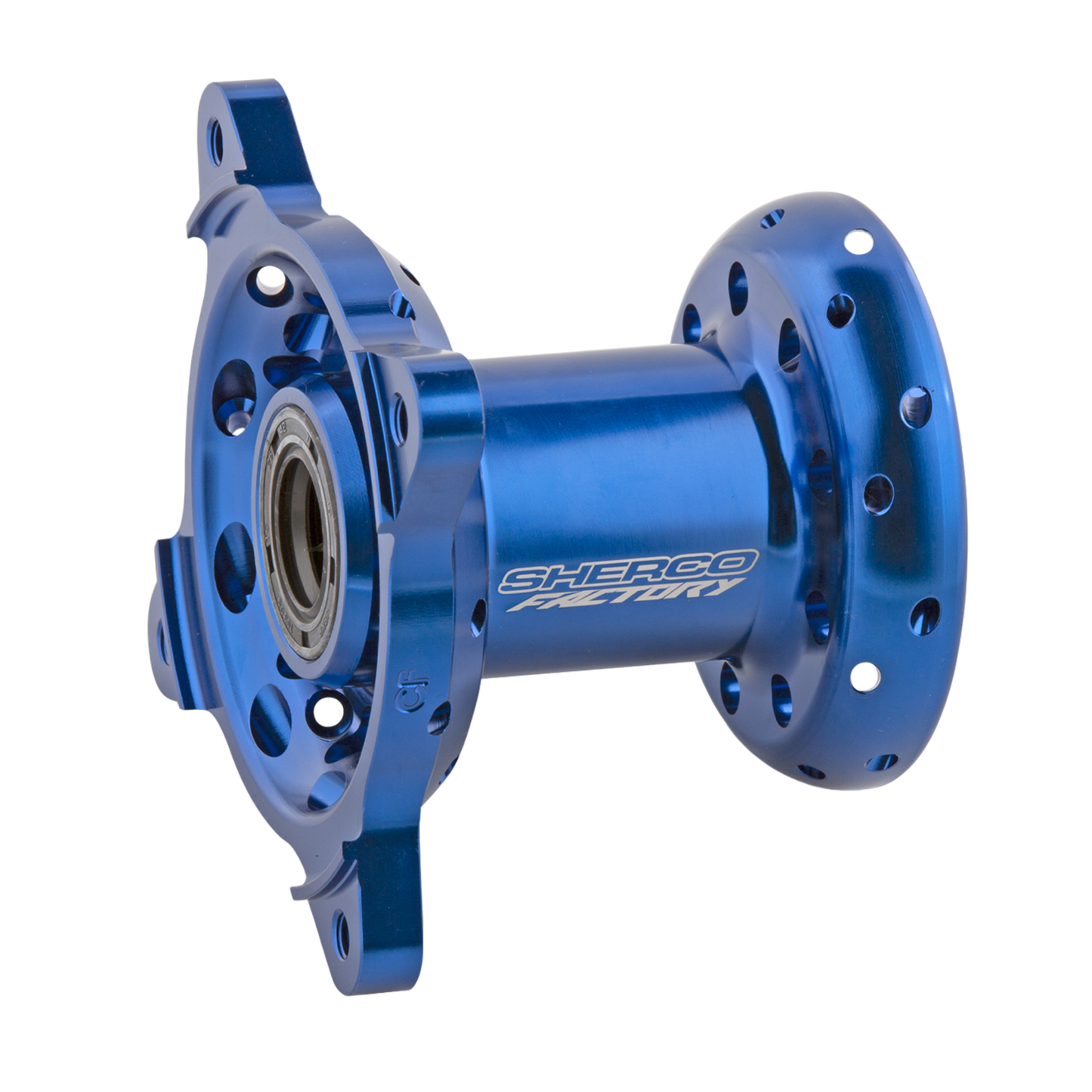 FRONT HUB CNC BLUE SE SEF | Sherco