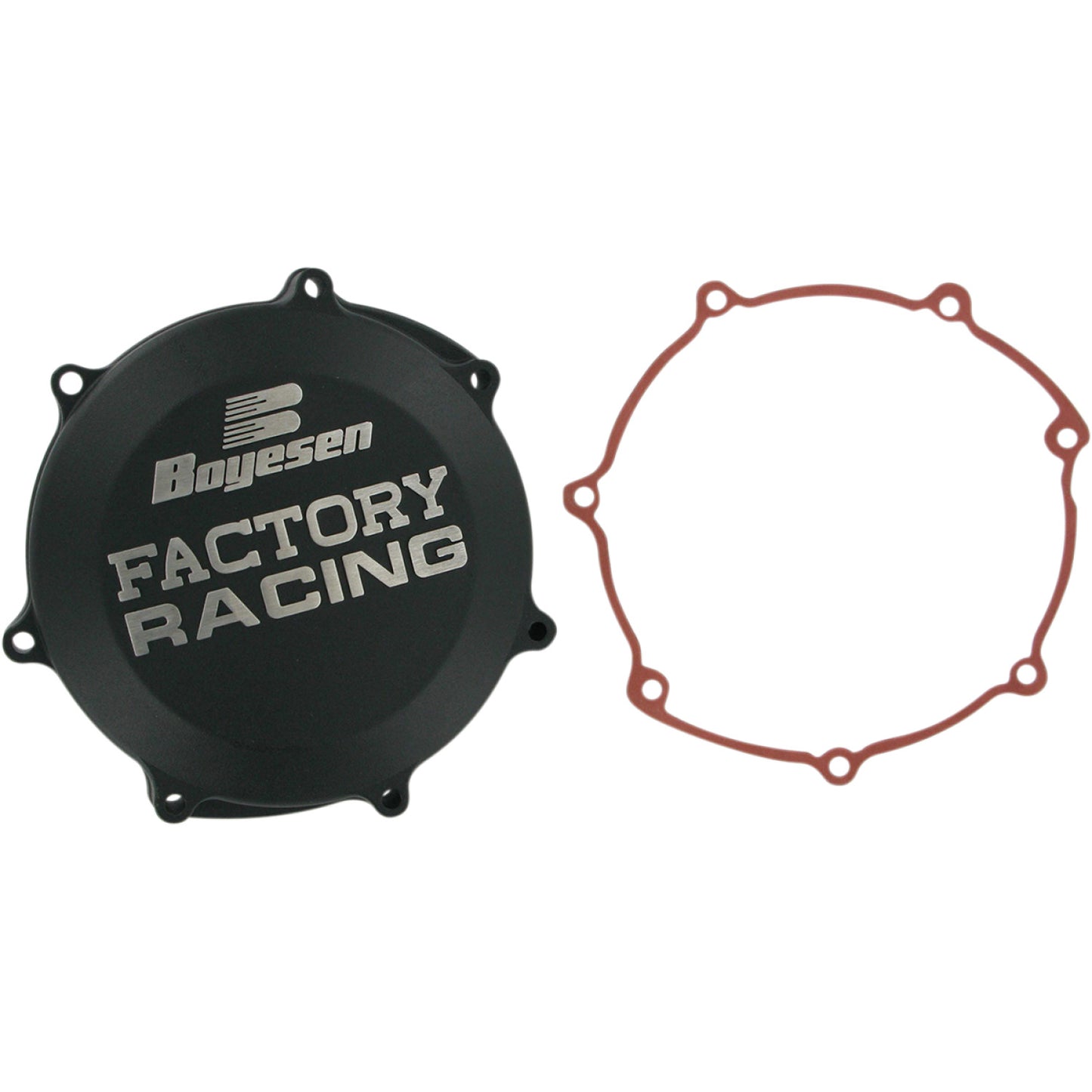 BOYESEN Clutch Cover - Black - Yamaha CC-38AB