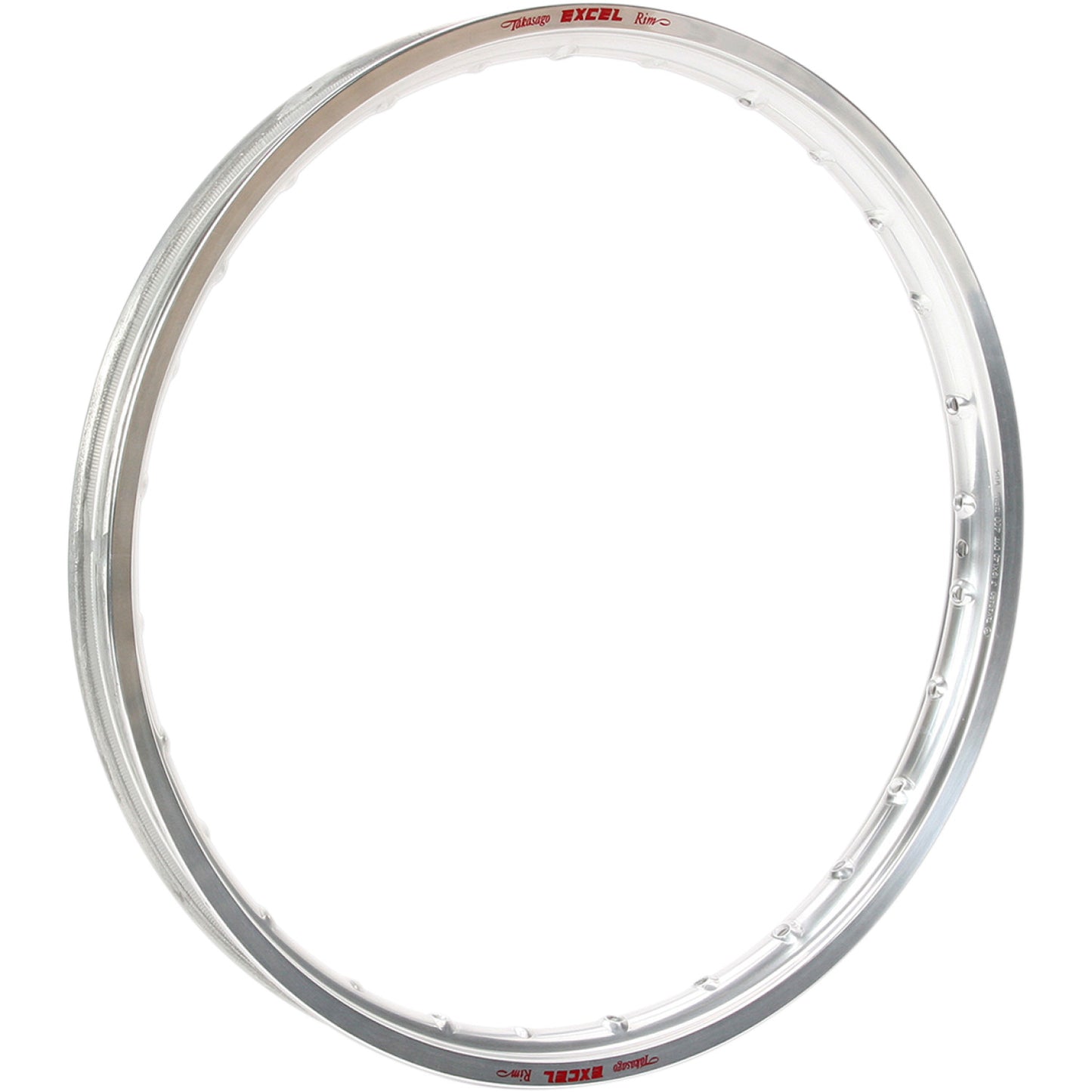 EXCEL Rim - Takasago - Front - 28 Hole - Silver - 19x1.4 GBS405