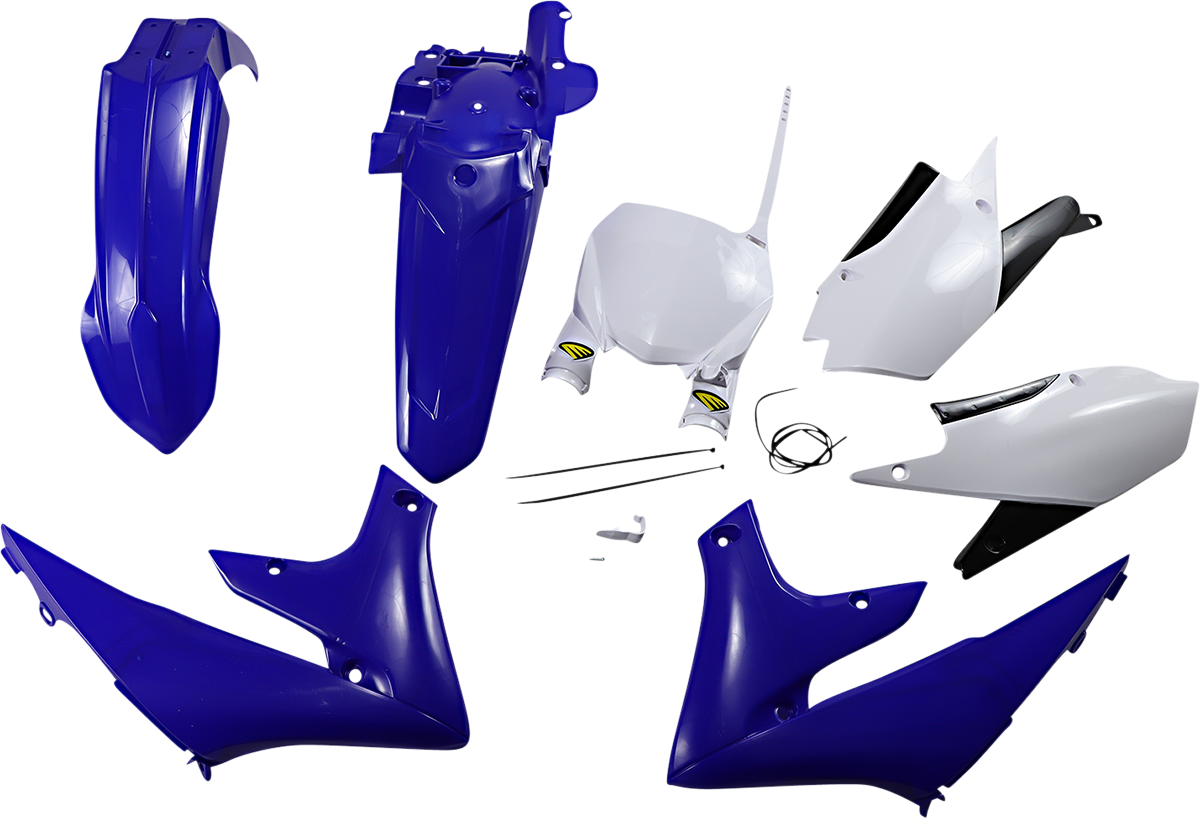CYCRA 5 Piece Replica Body Kit - OE Blue/White/Black - Yamaha 1CYC-9427-00