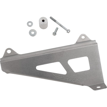 WORKS CONNECTION Radiator Brace Set - Silver - Yamaha 18-123