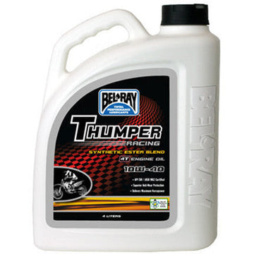 THUMPER SYNTHETIC ESTER BLEND 4T ENGINE OIL 10W-40 4L