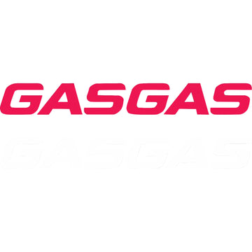 FACTORY EFFEX Die-Cut Decal - 3' - Gas Gas Red 28-94706